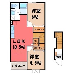 フォレスト グリーンの物件間取画像